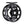 Night rider color Redington Ace Fly Reel showing the side with drag knob on a white background.