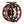 Tobacco brown Redington Ace Fly Reel showing the side with handle on a white background.