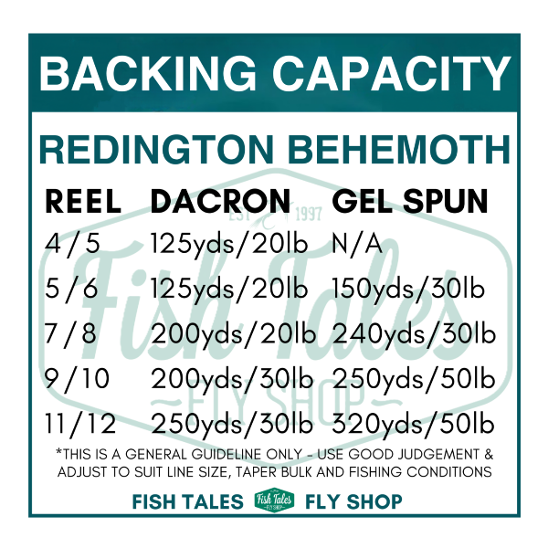 Redington Behemoth Fly Reel - 7/8 - Bronze