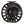Redington Behemoth Fly Reel in black showing the side with drag knob on a white background.