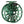 Seafoam green Redington Grande Artist Series Fly Fishing Reel showing the handle side on a white background.