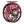 Garnet and gunmetal Redington Tilt Euro Nymph Fly Reel with a CNC machined, anodized 6061-T6 aluminum design and carbon fiber drag system, on a white background.