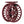 Burgundy color Redington Zero Click Drag Fly Reel showing the handle side on a white background.