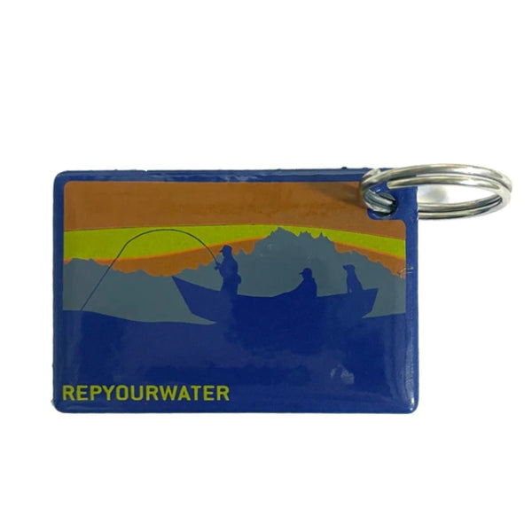 Rep Your Water Enamel Key Ring