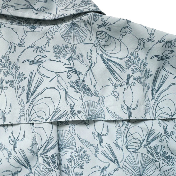 Rep Your Water Men's Wellfleet Long Sleeved Button Down UPF Shirt