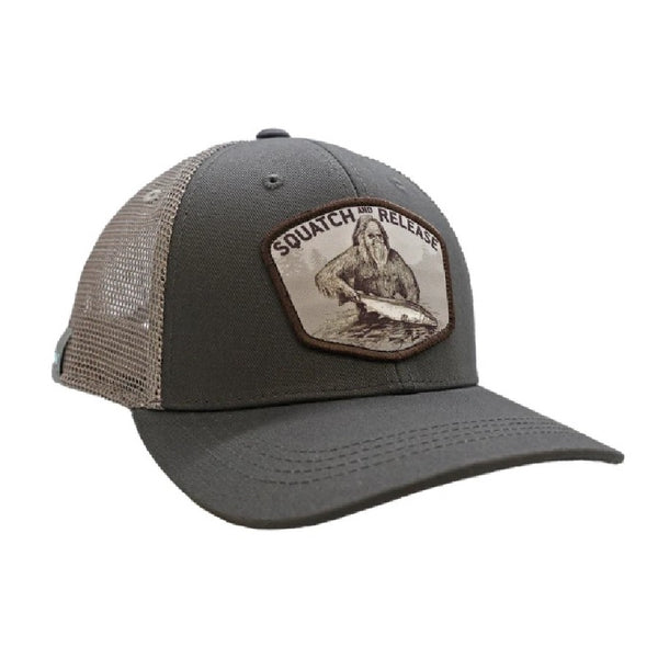 Rep Your Water Squatch and Release Badge Hat