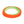 Rio Elite Gold Max Fly Line in blaze orange and green coiled on a white background.