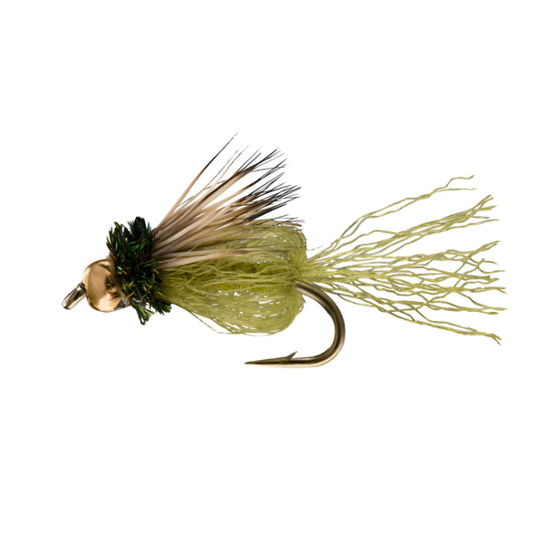 Rio Flies Bead Head Caddis Sparkle Pupa Nymph