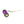 Load image into Gallery viewer, one rite bobbin mag heavy duty fly tying bobbin loaded with a spool of purple thread on white background
