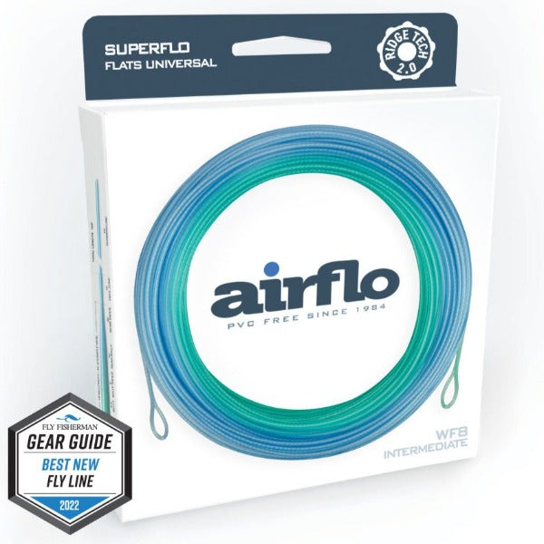 Airflo SuperFlo Ridge 2.0 Flats Universal Taper Intermediate Sinking Fly Line