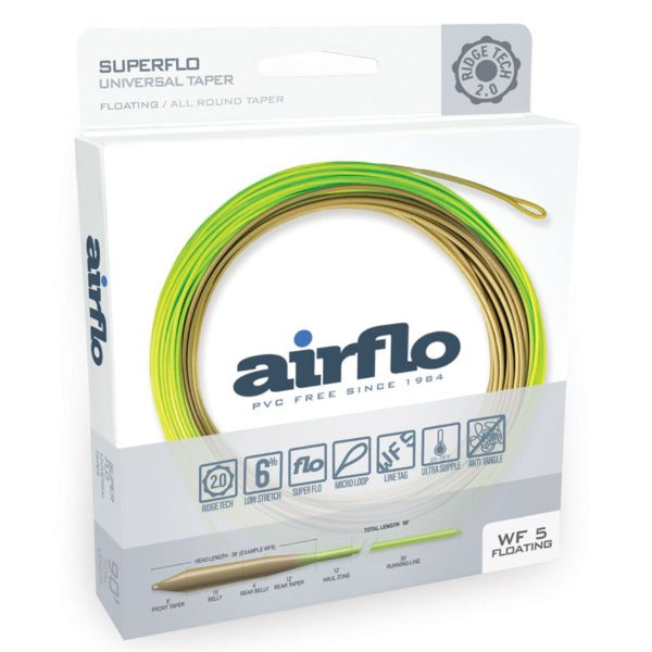 Airflo SuperFlo Ridge 2.0 Universal Taper Floating Freshwater Fly Line