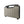 Black SA Boat Box for holding fishing flies with exterior foam storage on a white background.