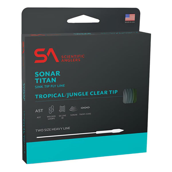 SA Sonar Titan Jungle Clear Tip Tropical Sink Tip Fly Line