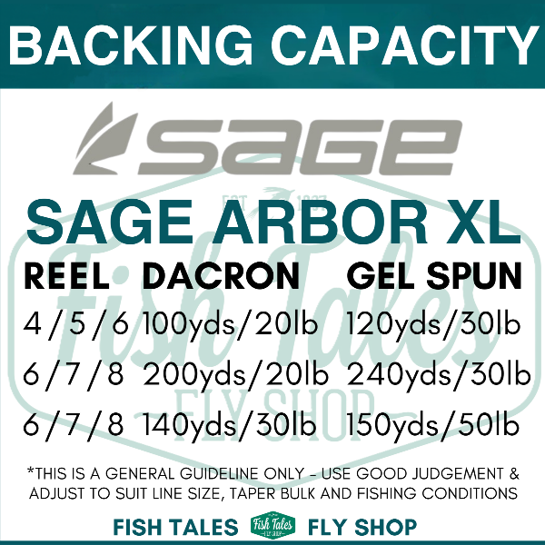 Sage Arbor XL Spool – Fish Tales Fly Shop