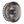 a single sage trout spey replacement spool in silver and black on a white background