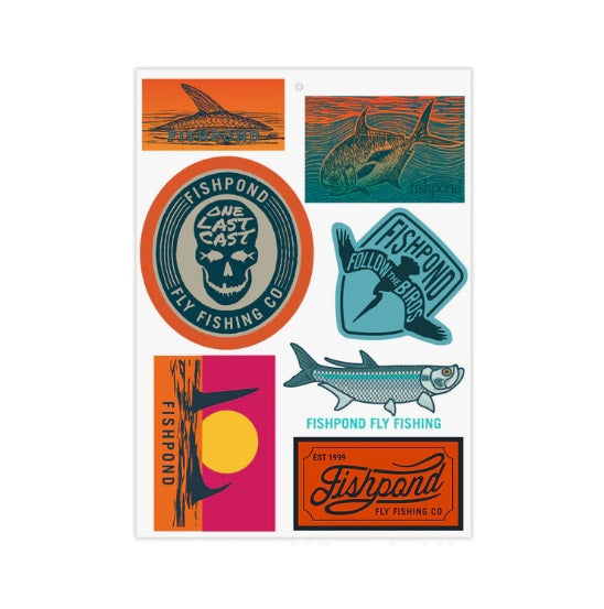 Fishpond Saltwater Sticker Kit