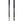 Shaft and handle of the Sawyer Polecat Fiberglass Oar Shaft in black on a white background.