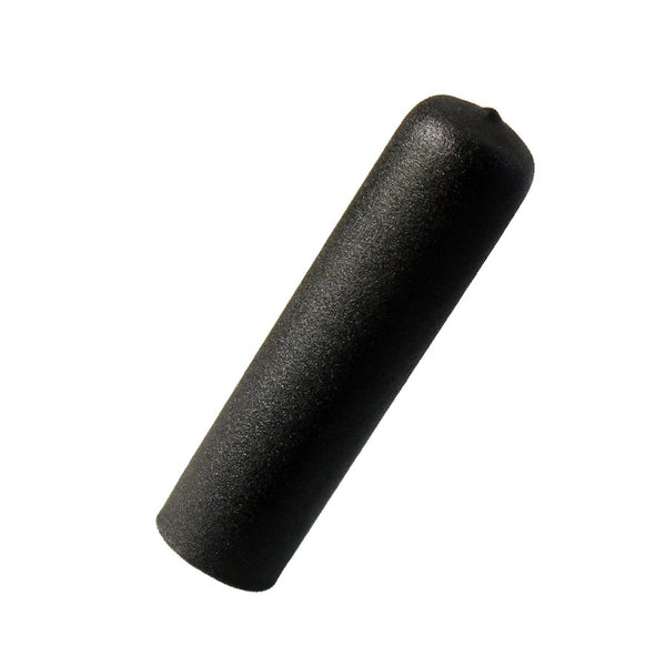 Black cylindrical Sawyer Vinyl Foam Oar Grip on a white background.