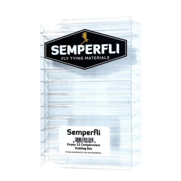 Semperfli Clear Empty Dubbing Box