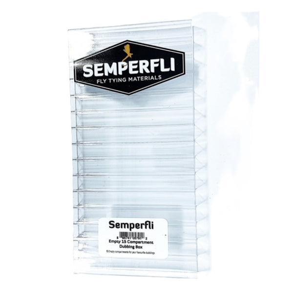 Semperfli Clear Empty Dubbing Box