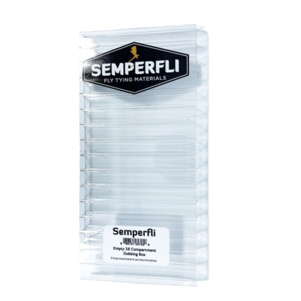 Semperfli Clear Empty Dubbing Box