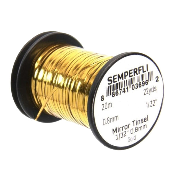 Semperfli Flat Mirror Tinsel 1/32" Spool