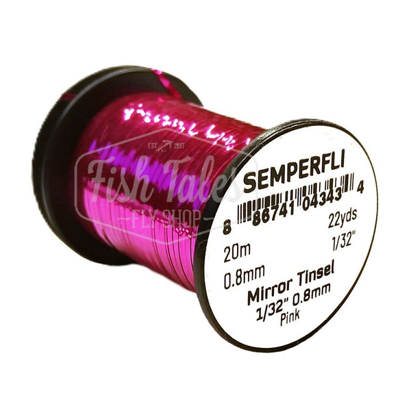 Semperfli Flat Mirror Tinsel 1/32" Spool