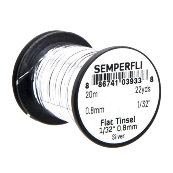 Semperfli Flat Mirror Tinsel 1/32" Spool