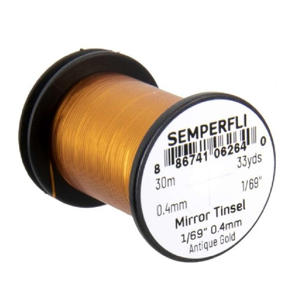 Semperfli Flat Mirror Tinsel 1/69" Spool