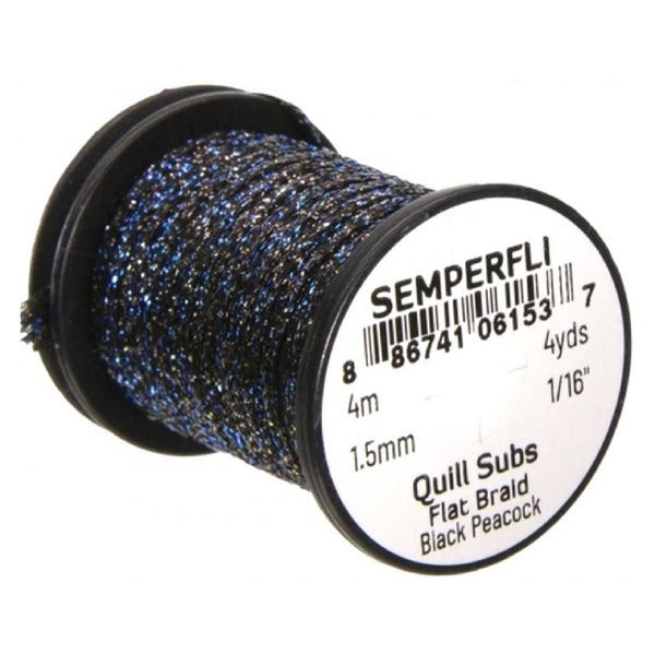 Semperfli Quill Subs Flat Braid