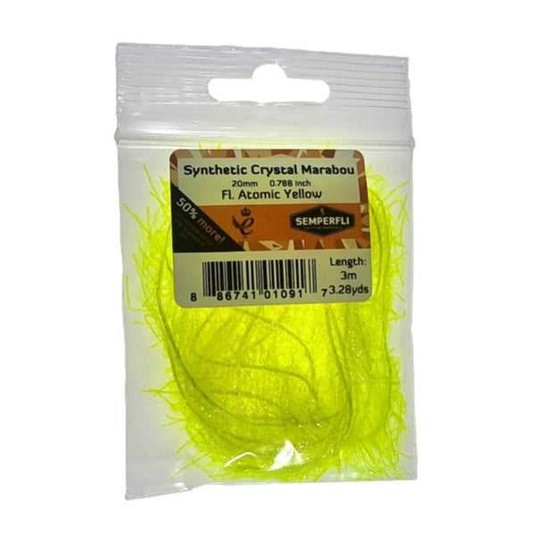 Semperfli Synthetic Crystal Marabou Wrap