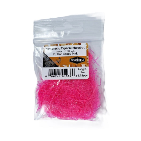 Semperfli Synthetic Crystal Marabou Wrap