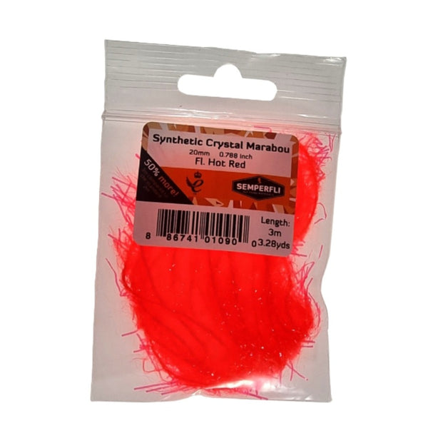 Semperfli Synthetic Crystal Marabou Wrap