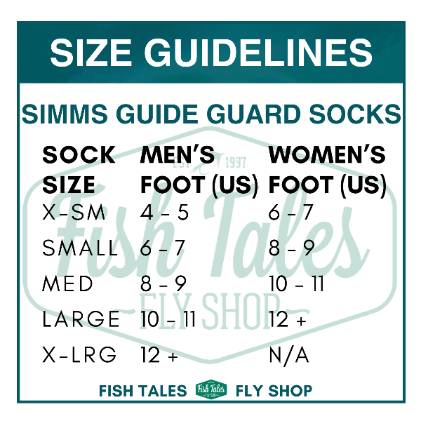 Simms Guide Guard Wet Wading Socks