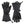 Pair of black Simms Guide Insulated gloves on a white background.