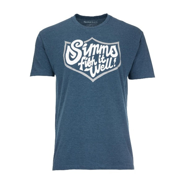 Simms Men's Fish It Well Badge T-Shirt