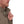 Close-up of the collar on a Simms Men's Harbor Sweater in sturgeon heather on a person over a white background.