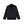 Simms Men's Harbor Shacket in black front facing on a white background.