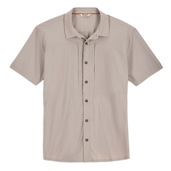 Simms Men's Stone Cold Short Sleeve UPF Shirt