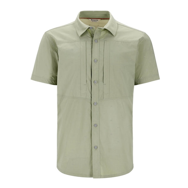 Simms Men's Stone Cold Short Sleeved UPF Shirt