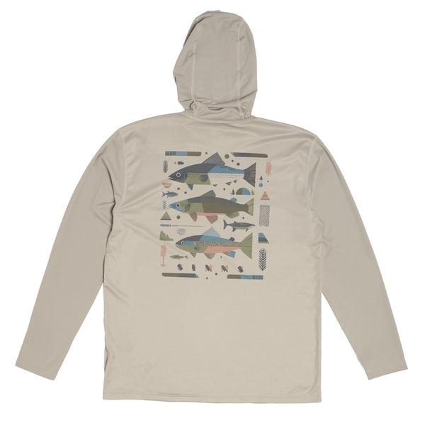 Simms Men's Solar Tech UPF Hoody - Artist Series