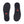 Bottom of the Simms Men's Tributary wading boot showing  rubber sole and the lug pattern on a white background