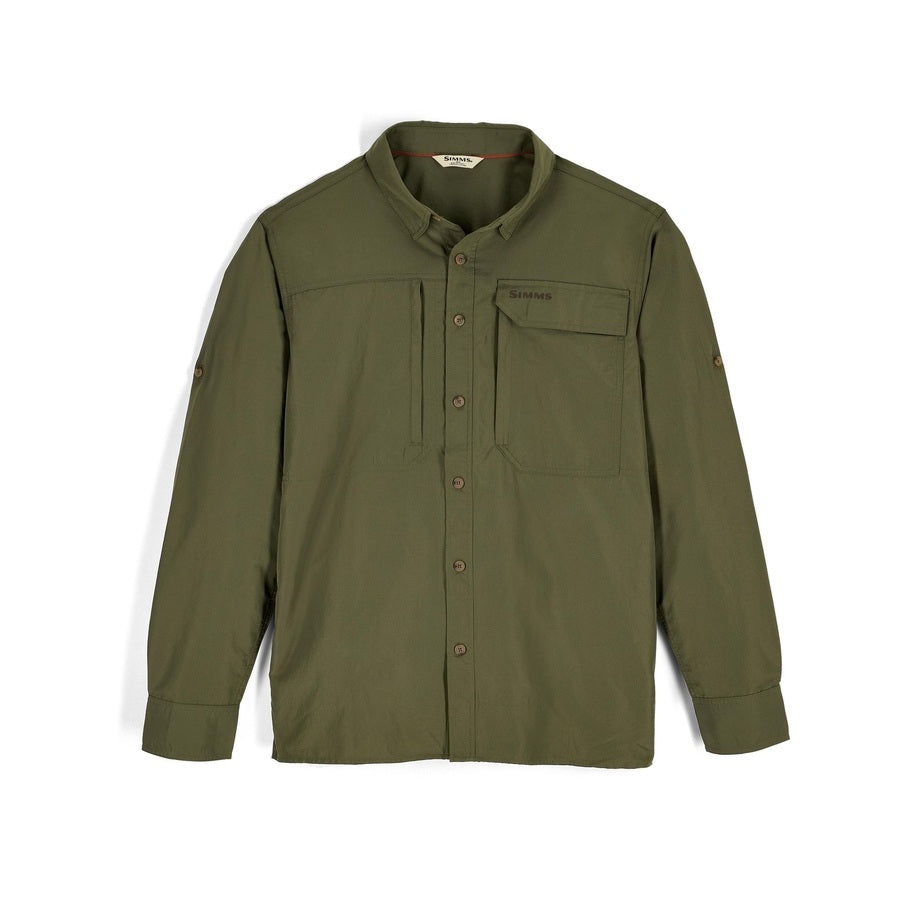 Simms Men's UPF Guide Shirt | Quick Dry Fly Fishing Apparel – Fish