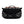 Black and gray Simms Scout Hip Pack bag with orange accents shown from the back on a white background.