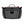 Black and gray Simms Scout Hip Pack bag with orange accents shown from the front on a white background.