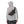 Person wearing a light gray hoodie with a Simms Scout Hip Pack as a sling pack on a white background.