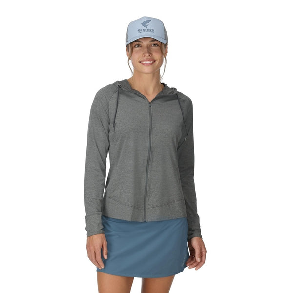 Simms Women's SolarFlex Full-Zip UPF 50+ Sun Hoody