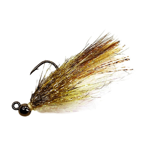 Solitude Flies Tungsten Sparkle Minnow Jig Streamer