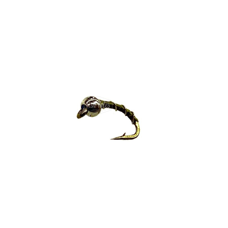 Solitude Flies Tungsten Zebra Midge Nymph | Freshwater Trout Flies