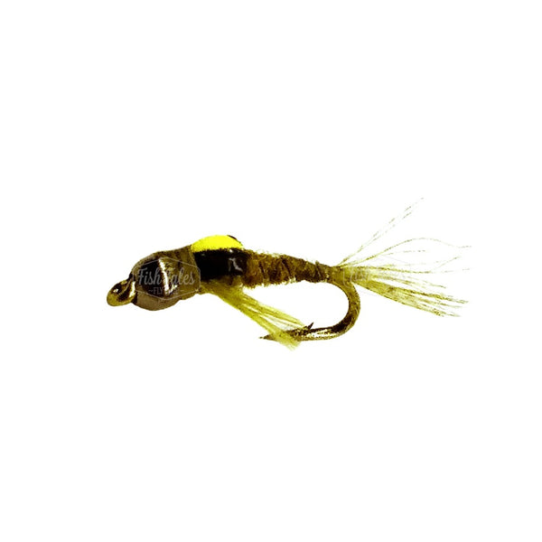 Solitude Flies Tungsten Split Case BWO Mayfly Nymph